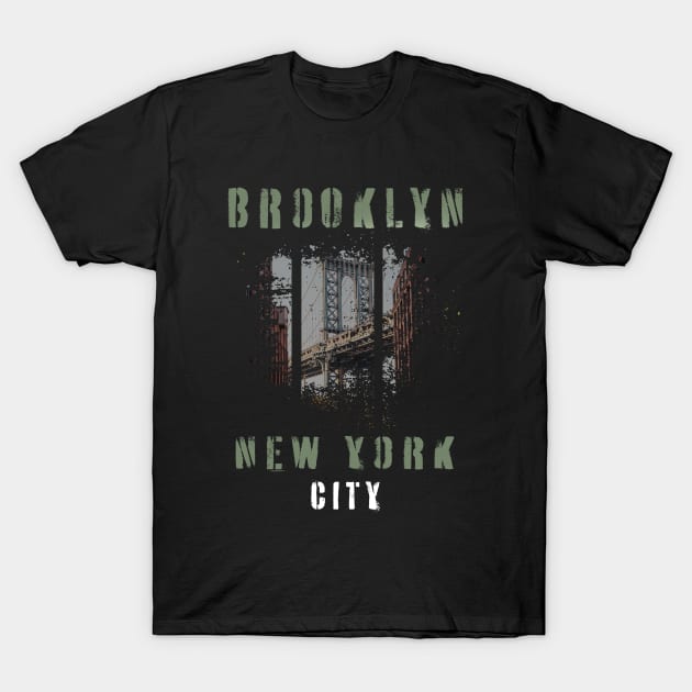 Brooklyn New York City T-Shirt by ForeverVarsity